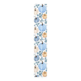 Kate McEnroe New York Fall Table Runner Blue Pumpkin Farmhouse Floral Thanksgiving DecorTable Runners10887444341079734443