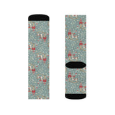 Kate McEnroe New York Festive Nutcracker Christmas Socks: Cozy Crew Length with Fleece Lining - Perfect for Men and Women, Holiday Gifts, Stocking StuffersSocks14461856421070495008