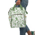 Kate McEnroe New York Floral Green and White Chinoiserie Jungle Multifunctional Backpack, Diaper Bag, Weekender Bag, Carry - on Luggage Bag, Multipurpose BackpackDiaper Bags16805015716788328462