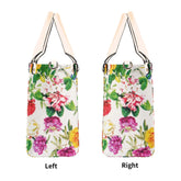Kate McEnroe New York Floral Top Handle Handbag, Vintage Style Botanical SatchelHandbagsWJ25X9EW-1
