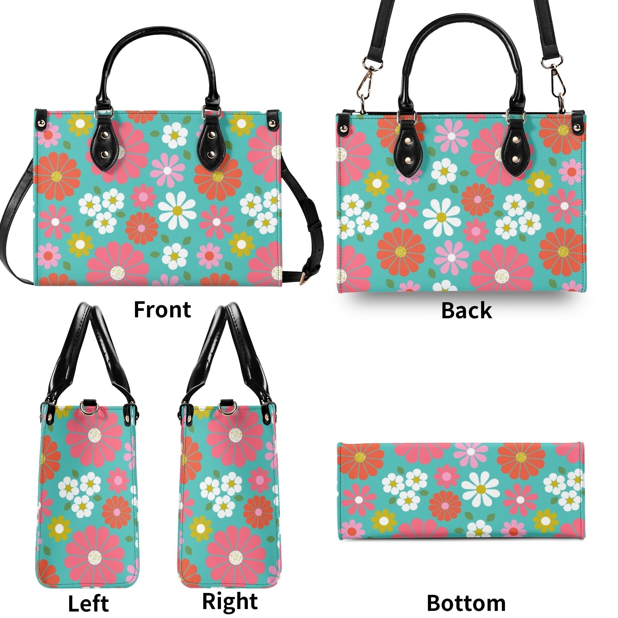 Kate McEnroe New York Flower Power MCM 1970s Groovy Retro HandbagHandbagsYP626JZN - 1
