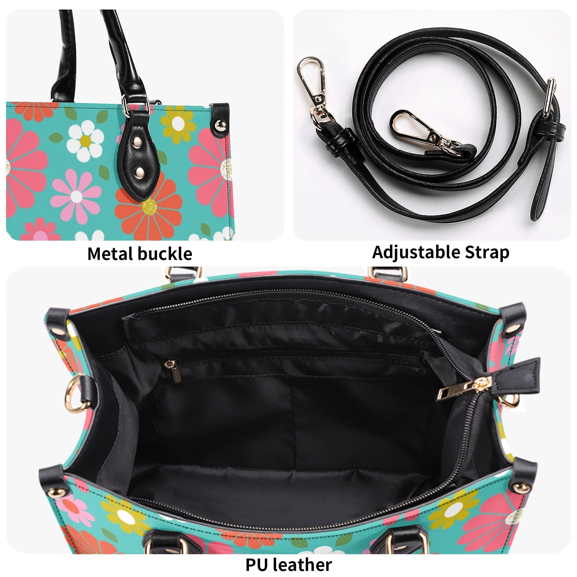Kate McEnroe New York Flower Power MCM 1970s Groovy Retro HandbagHandbagsYP626JZN - 1