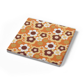 Kate McEnroe New York Flower Power Retro 70s Groovy Daisy Floral Drink Coaster SetCoasters7021