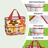 Kate McEnroe New York Flower Power Retro 70s Groovy Daisy Garden Tool Bag OrganizerGarden Tool BagtWgDUG8Q9q
