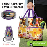 Kate McEnroe New York Flower Power Retro 70s Groovy Daisy Garden Tool Bag OrganizerGarden Tool BagtWgDUG8Q9q