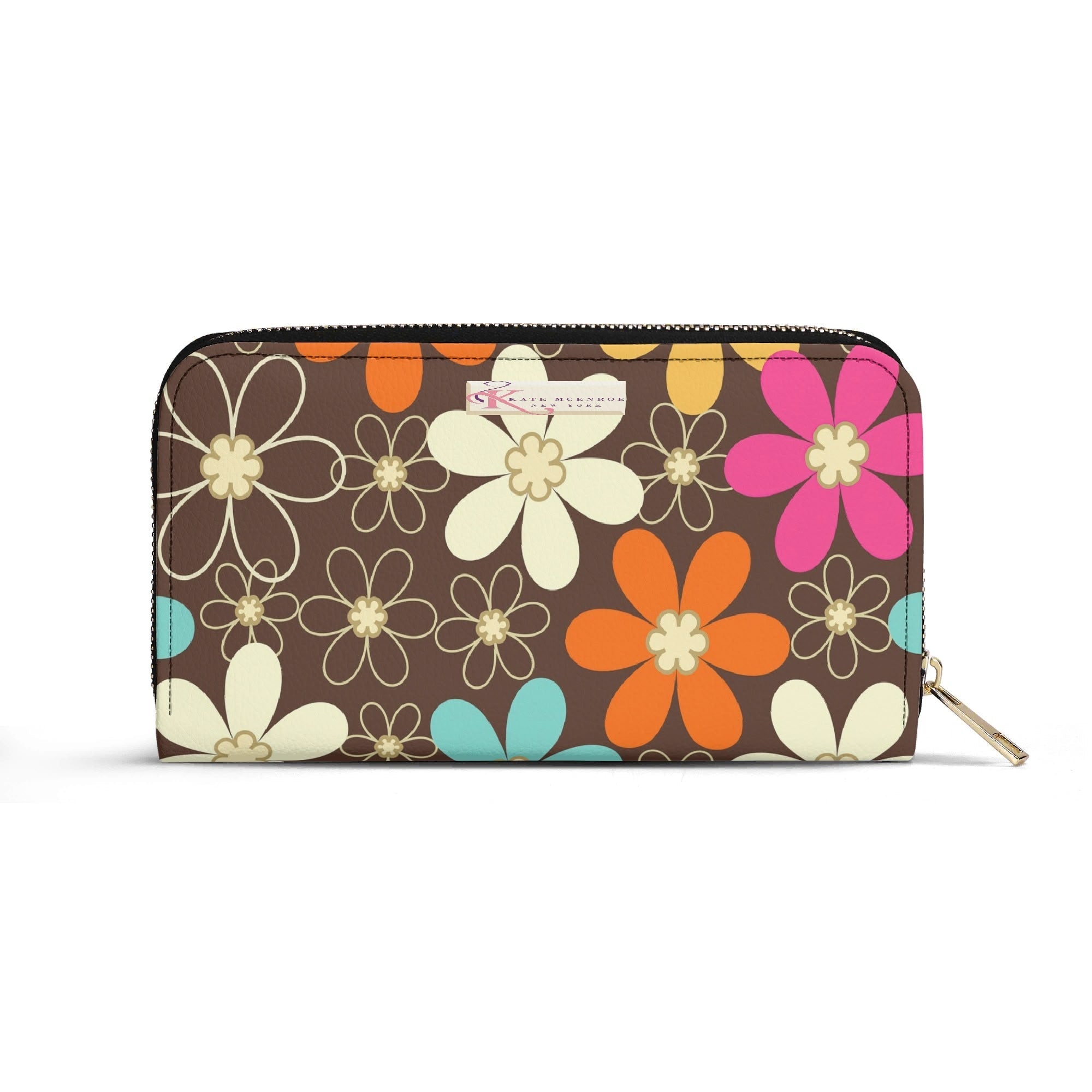 Kate McEnroe New York Flower Power Retro Mod 60s Groovy Daisy MCM WalletWalletsWX106EKW-2