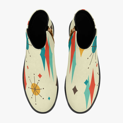 Kate McEnroe New York Franciscan Diamond Starburst Boots Mid Century Modern Ankle BootiesAnkle Boots018skuma_001