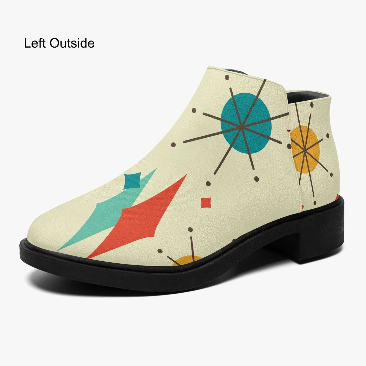 Kate McEnroe New York Franciscan Diamond Starburst Boots Mid Century Modern Ankle BootiesAnkle Boots018skuma_001