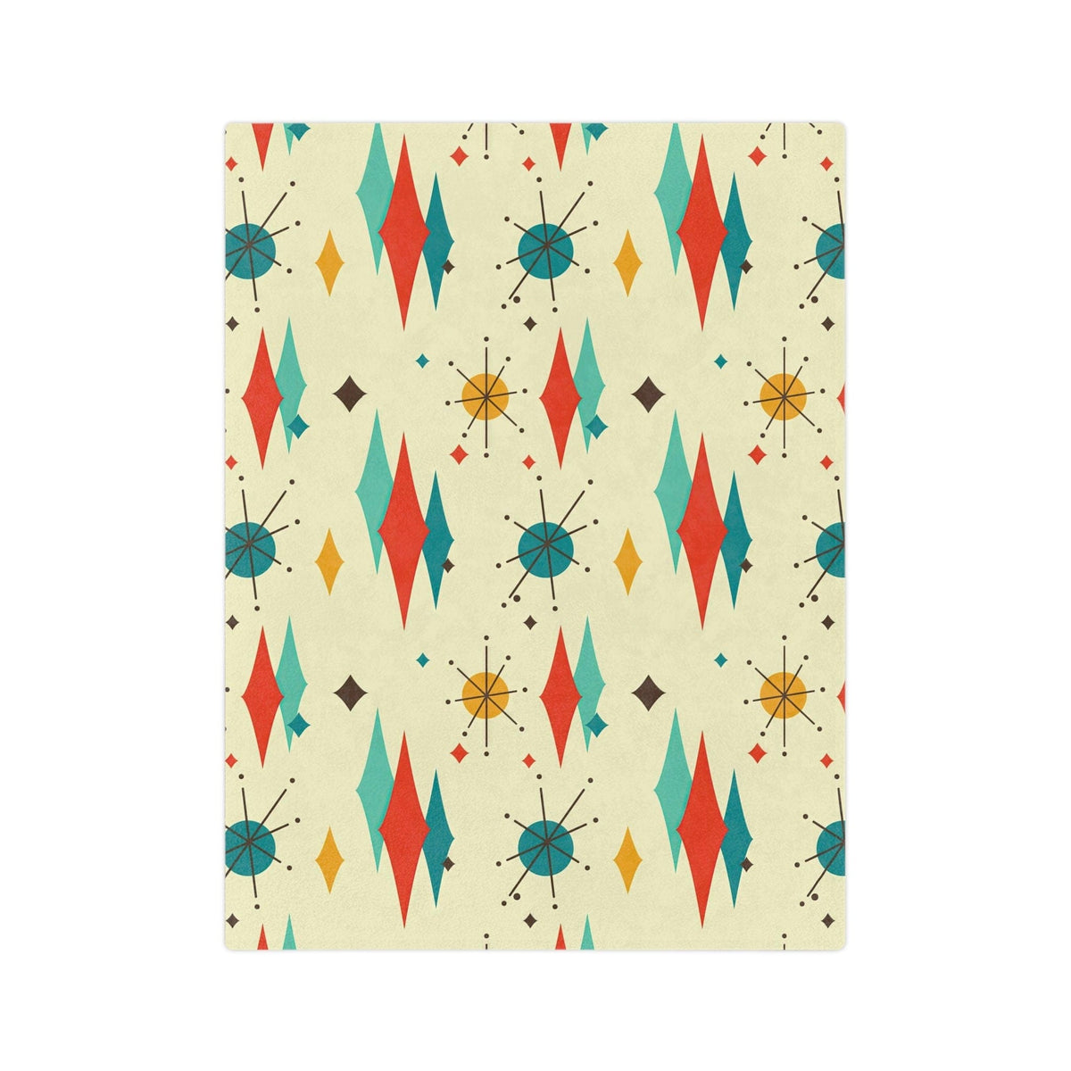 Kate McEnroe New York Franciscan Diamond Starburst Mid Century Modern BlanketBlankets82988108776227672759
