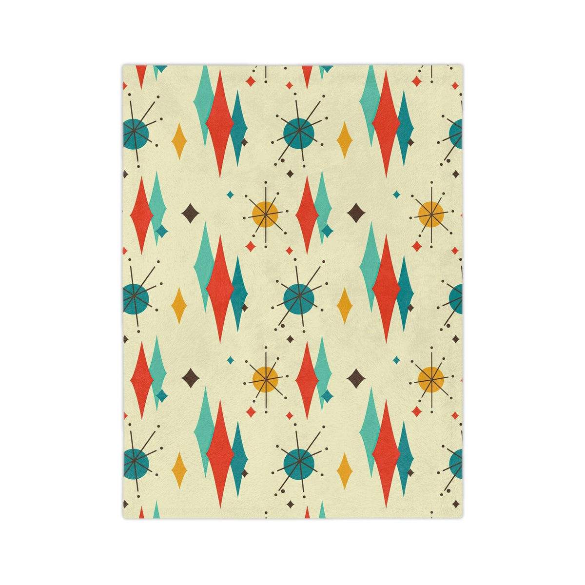 Kate McEnroe New York Franciscan Diamond Starburst Mid Century Modern BlanketBlankets82988108776227672759