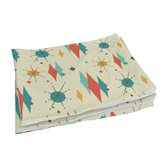 Kate McEnroe New York Franciscan Diamond Starburst Pillowcase, Mid Century Modern Retro BeddingPillowcases1250