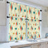 Kate McEnroe New York Franciscan Diamond Starburst Tier Valance Curtain SetValancesD3377563