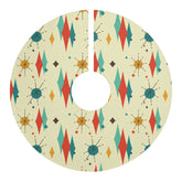 Kate McEnroe New York Franciscan Diamond Starburst Tree Skirt Mid Century Atomic ChristmasChristmas Tree Skirts30303453955301700020