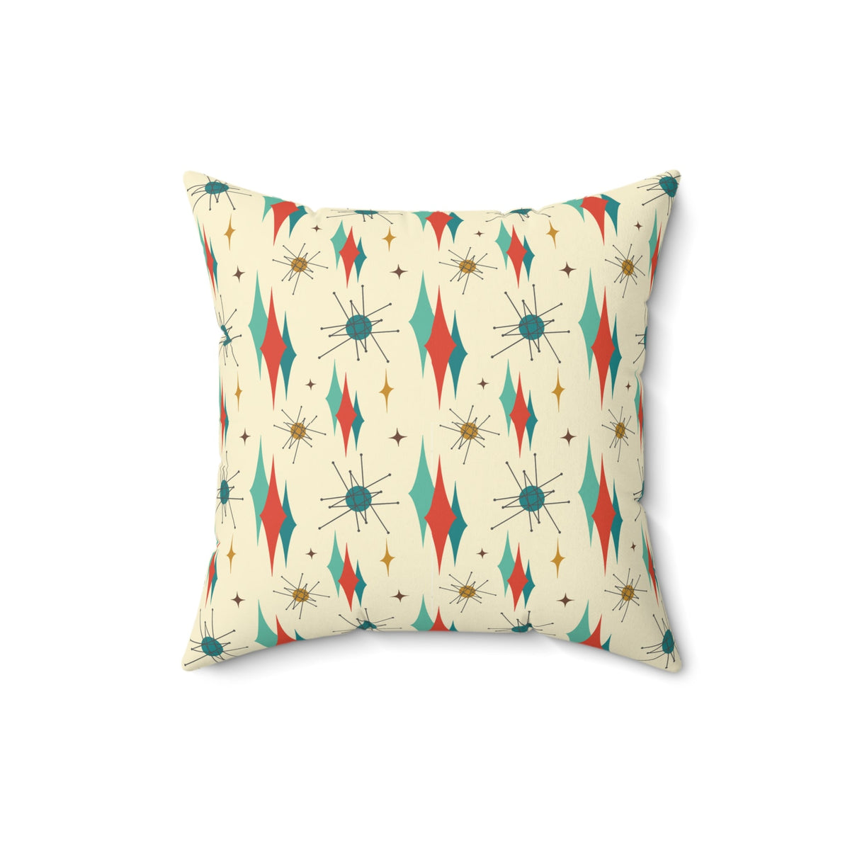 Kate McEnroe New York Franciscan Starburst 1950s Mid Century Modern Throw PillowThrow Pillows29824527016357634190