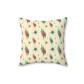 Kate McEnroe New York Franciscan Starburst 1950s Mid Century Modern Throw PillowThrow Pillows29824527016357634190