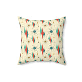 Kate McEnroe New York Franciscan Starburst 1950s Mid Century Modern Throw PillowThrow Pillows29824527016357634190