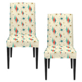 Kate McEnroe New York Franciscan Starburst 50s Mid Century Modern Chair SlipcoverChair SlipcoversD3467426