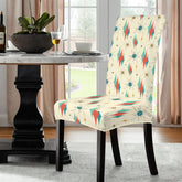 Kate McEnroe New York Franciscan Starburst 50s Mid Century Modern Chair SlipcoverChair SlipcoversD3467426