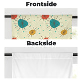 Kate McEnroe New York Franciscan Starburst Cafe Curtains, Mid Century Modern Kitchen TiersCafe CurtainsD3327565