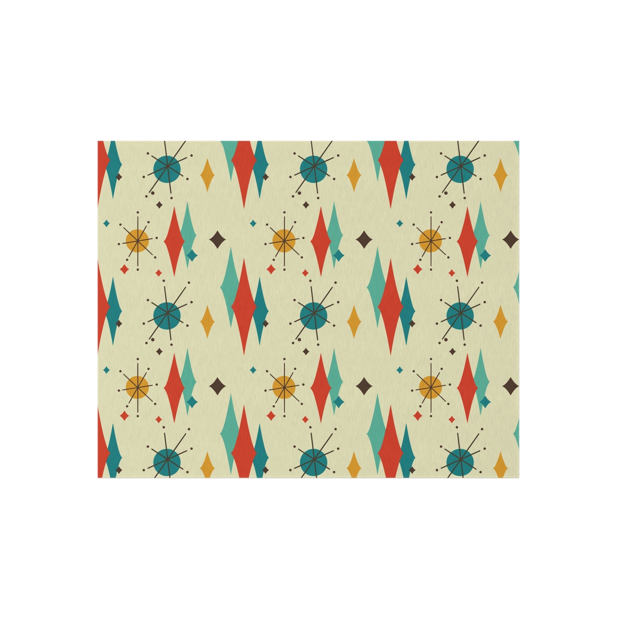 Kate McEnroe New York Franciscan Starburst Diamond Indoor Outdoor Rug, Retro Mid Century Modern Geometric Area RugRugs11006200538994858399