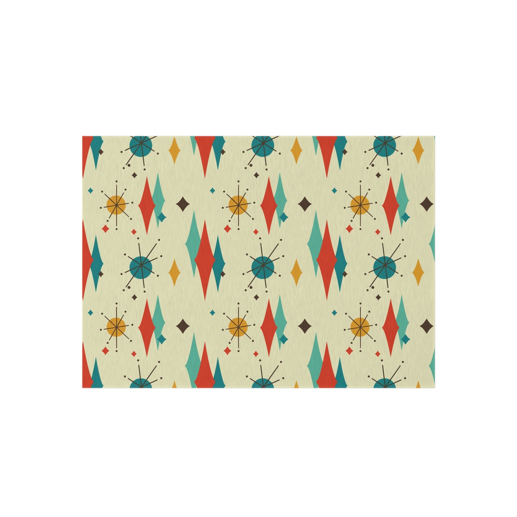 Kate McEnroe New York Franciscan Starburst Diamond Indoor Outdoor Rug, Retro Mid Century Modern Geometric Area RugRugs11006200538994858399