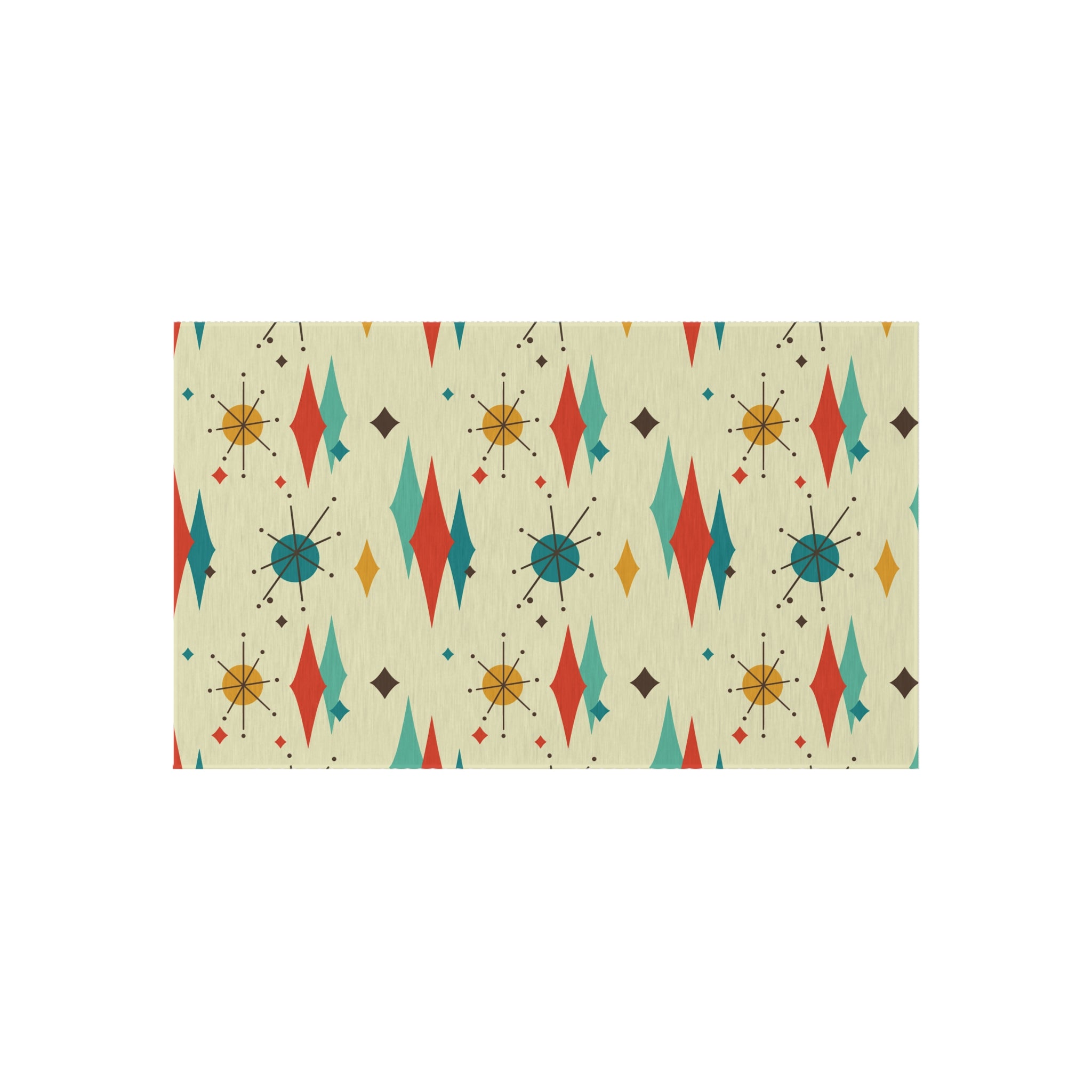 Kate McEnroe New York Franciscan Starburst Diamond Indoor Outdoor Rug, Retro Mid Century Modern Geometric Area RugRugs11006200538994858399