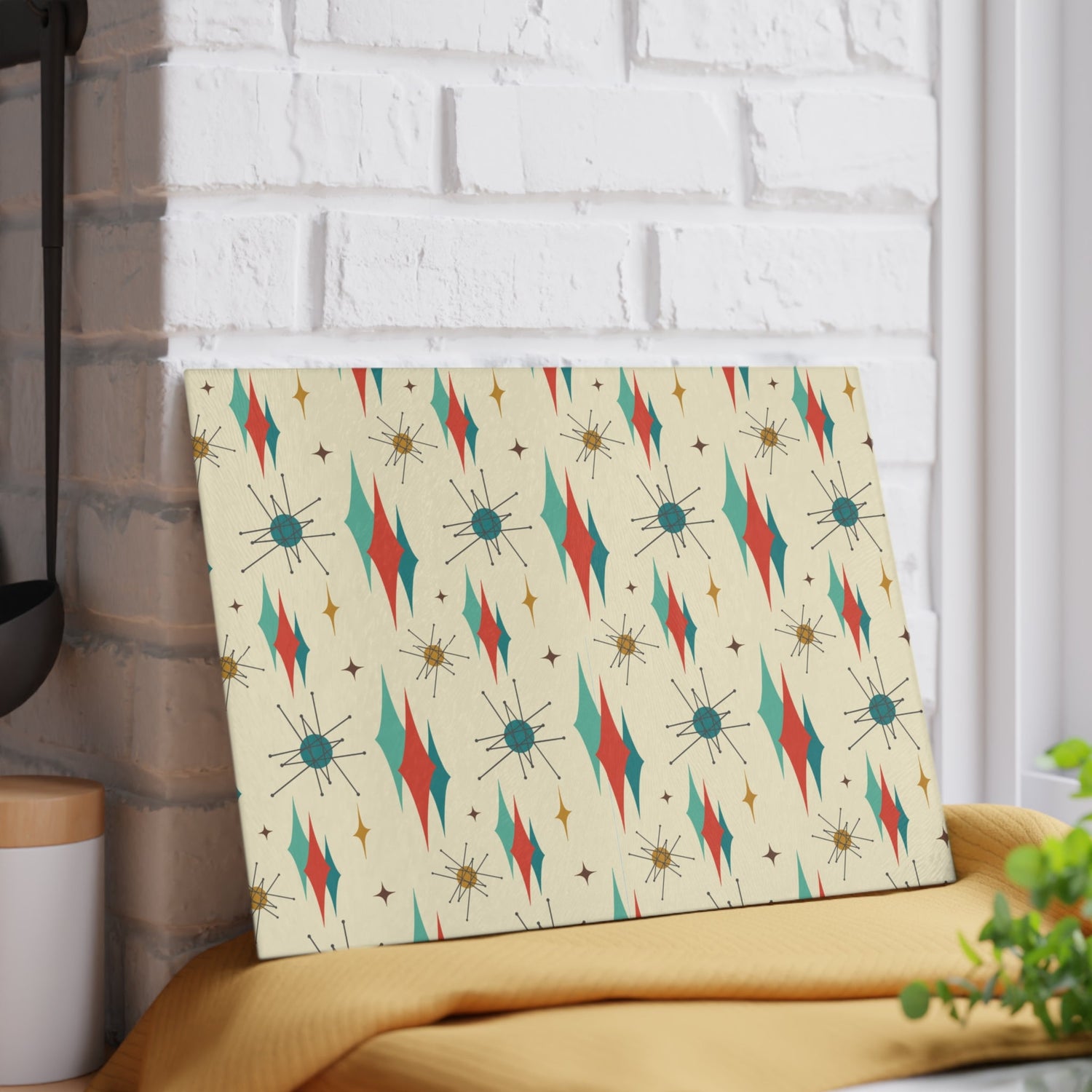 Kate McEnroe New York Franciscan Starburst Mid Century Modern Cutting BoardCutting Boards24923774552077135541