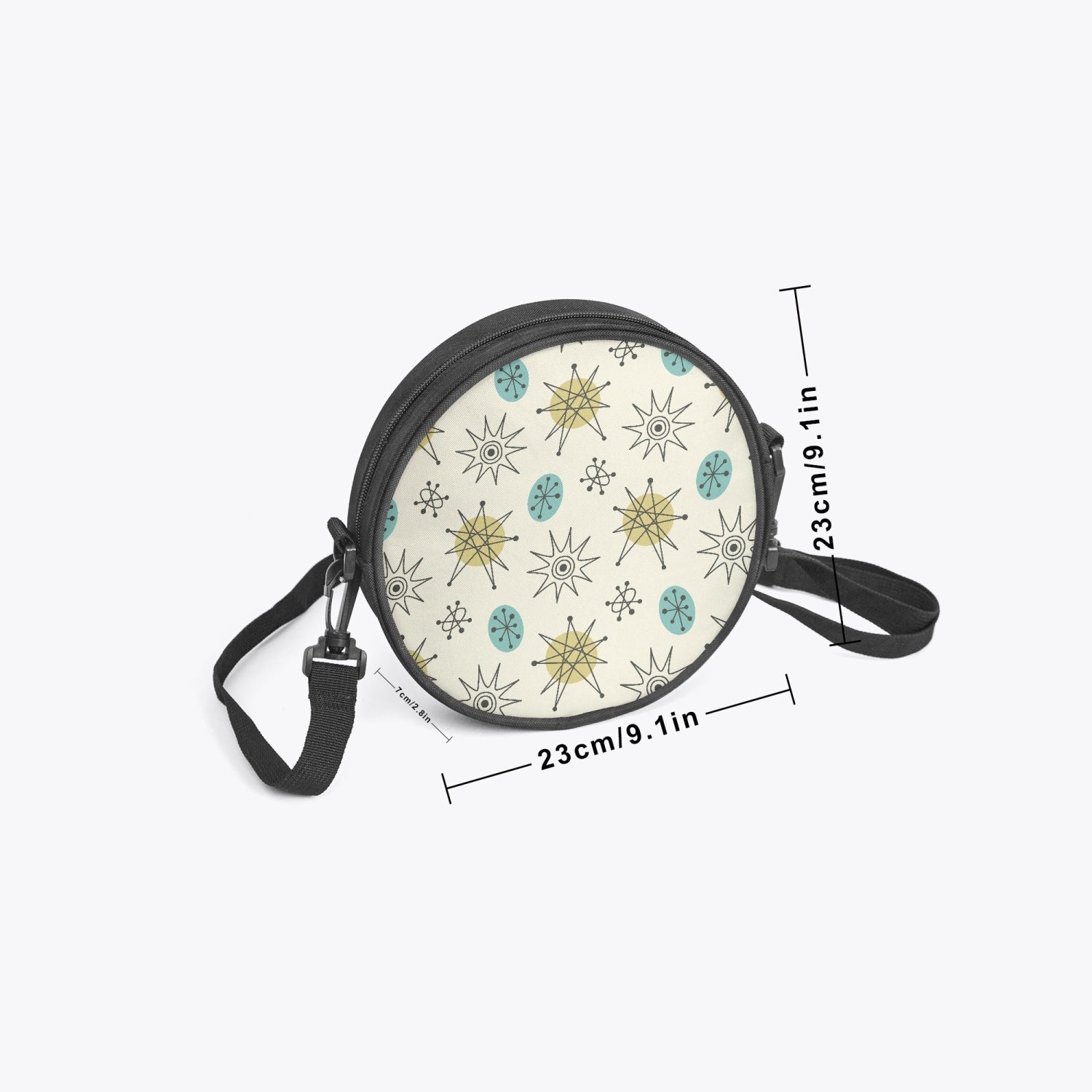 Kate McEnroe New York Franciscan Starburst Mid Century Modern Round Crossbody BagBags92s2ags1_001