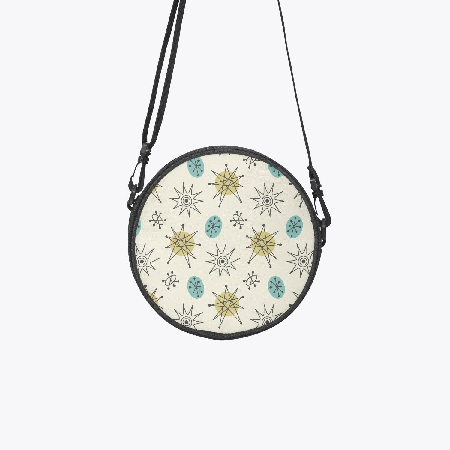 Kate McEnroe New York Franciscan Starburst Mid Century Modern Round Crossbody BagBags92s2ags1_001