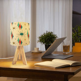 Kate McEnroe New York Franciscan Starburst Mid Century Modern Tripod Table LampTable LampsEnCXWoVTBT
