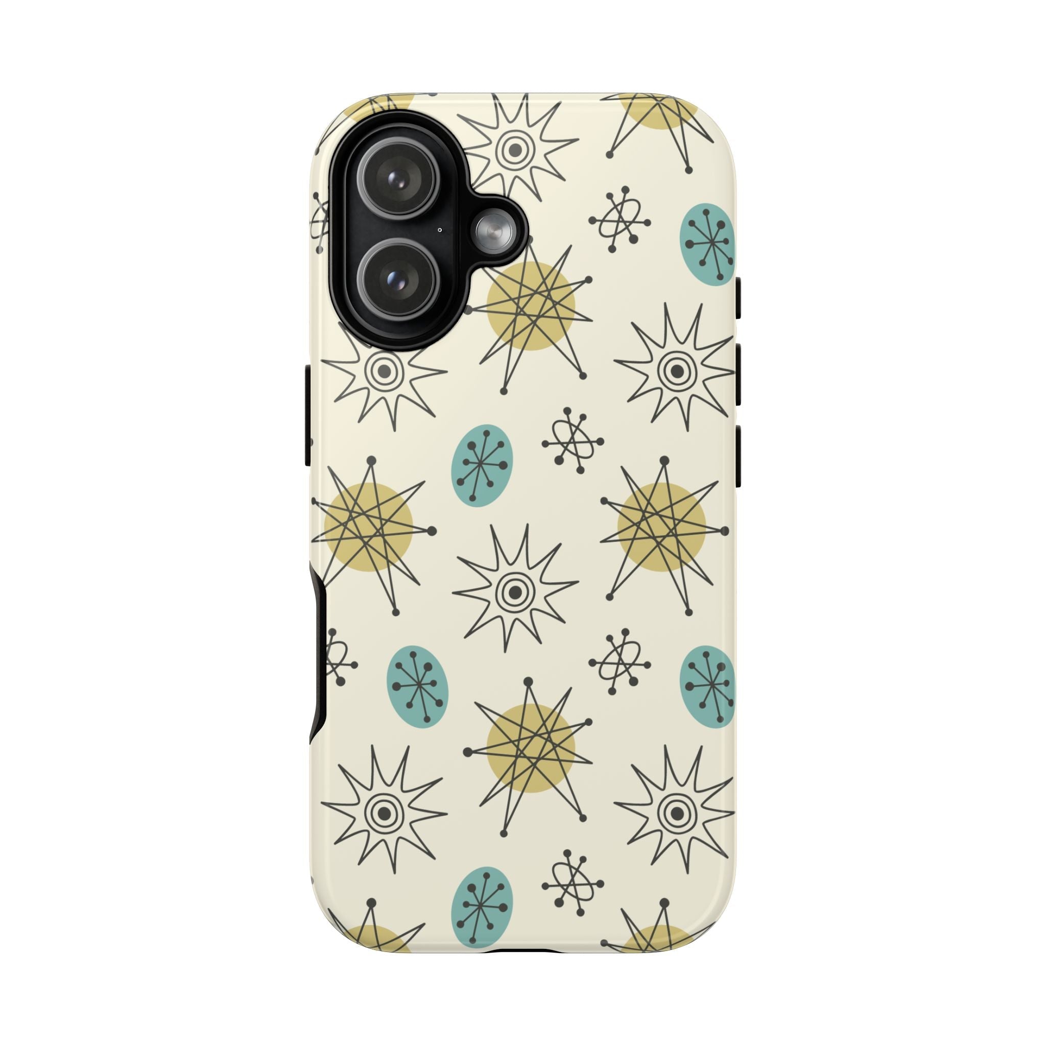Kate McEnroe New York Franciscan Starburst Retro iPhone 17 Case Mid Century Modern Phone CoverPhone Cases15676277735224060307