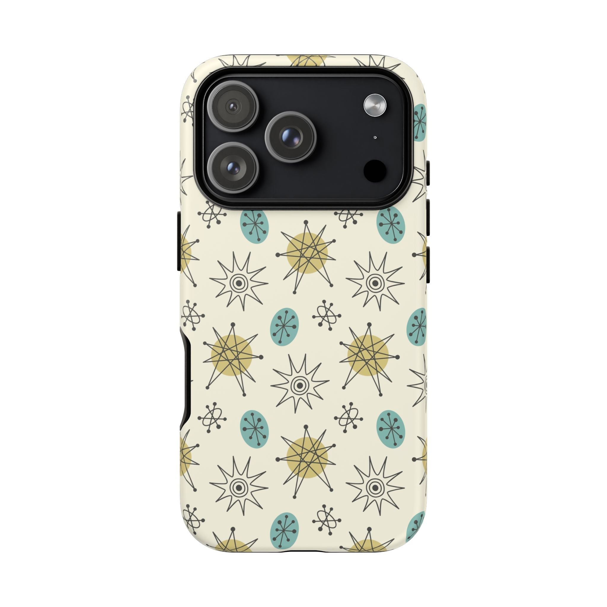 Kate McEnroe New York Franciscan Starburst Retro iPhone 17 Case Mid Century Modern Phone CoverPhone Cases33885309061394459693