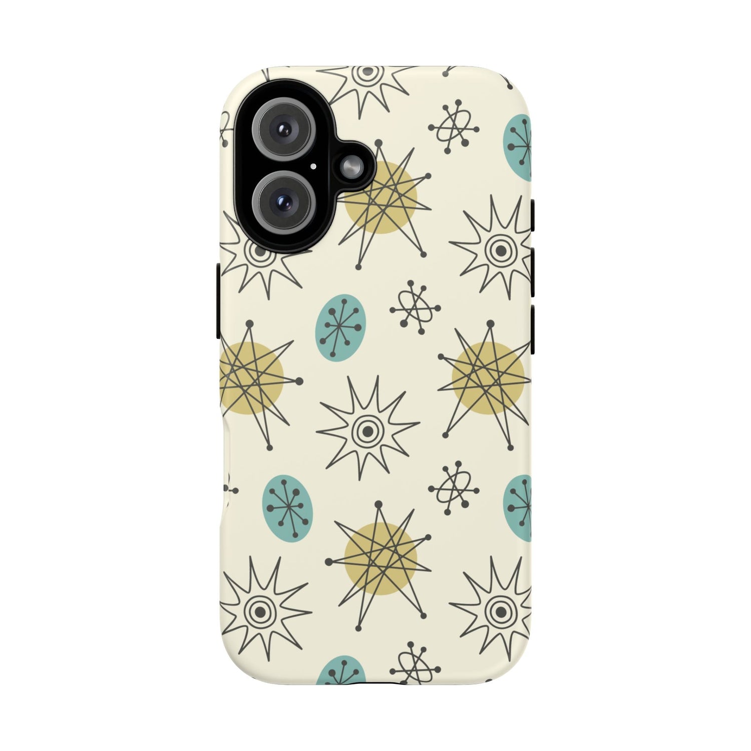 Kate McEnroe New York Franciscan Starburst Retro iPhone Case, Mid Century Modern Protective Phone CoverPhone Cases17001166228097007265