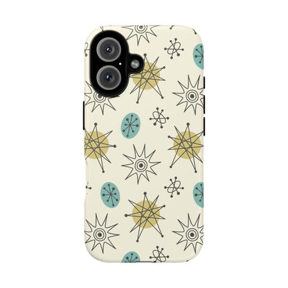 Kate McEnroe New York Franciscan Starburst Retro iPhone Case, Mid Century Modern Protective Phone CoverPhone Cases17001166228097007265