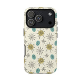 Kate McEnroe New York Franciscan Starburst Retro iPhone Case, Mid Century Modern Protective Phone CoverPhone Cases20638136874055106467