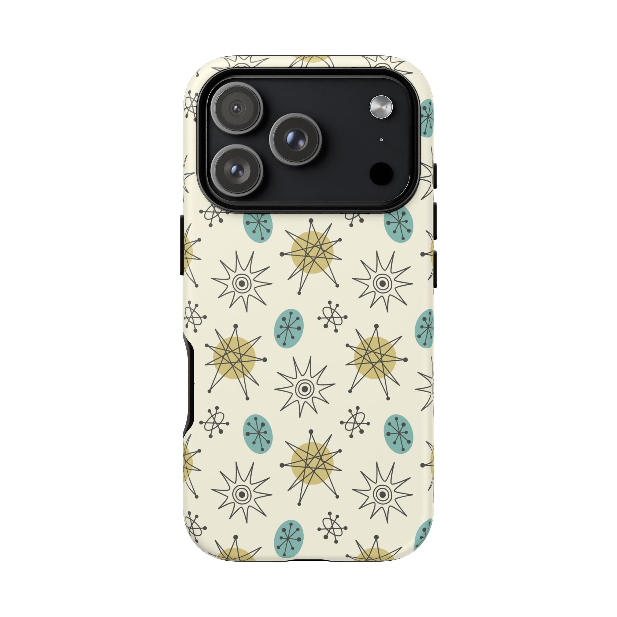 Kate McEnroe New York Franciscan Starburst Retro iPhone Case, Mid Century Modern Protective Phone CoverPhone Cases22278410524856393931