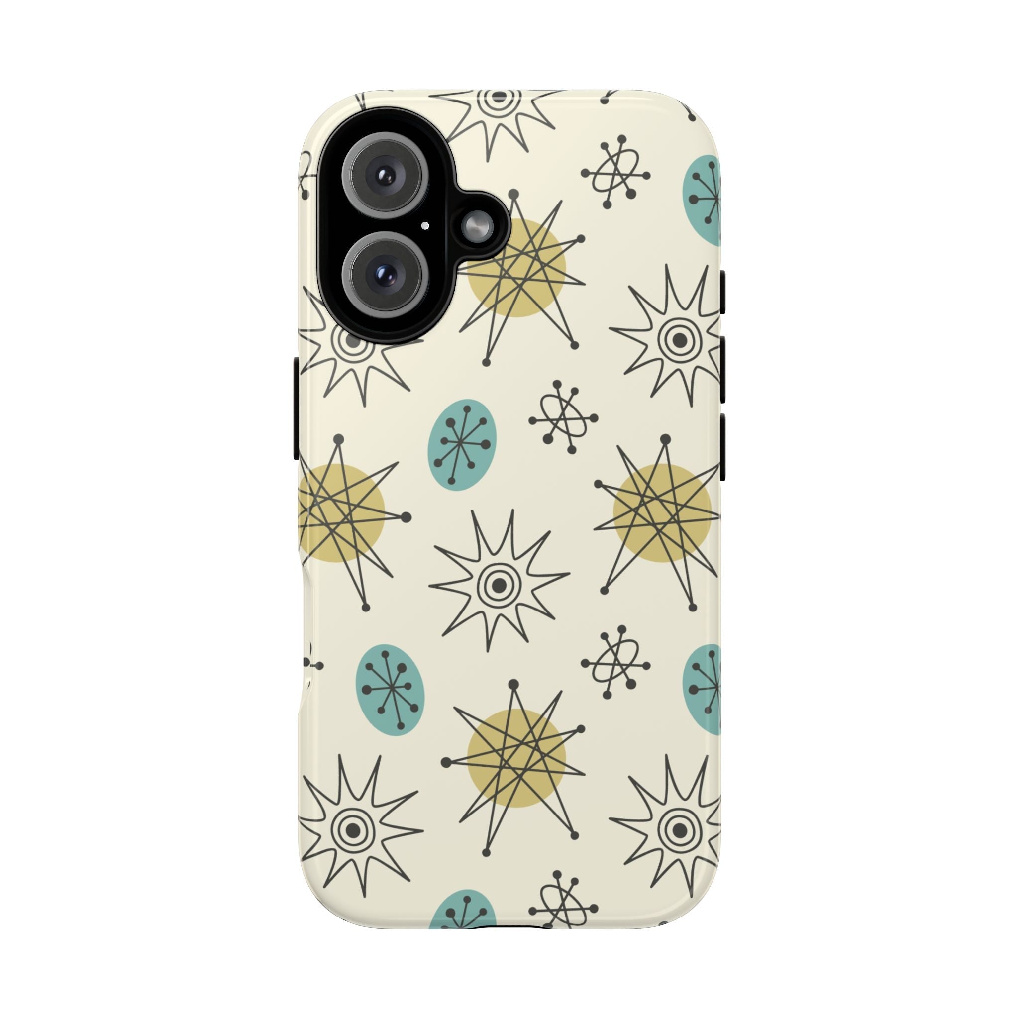 Kate McEnroe New York Franciscan Starburst Retro iPhone Case, Mid Century Modern Protective Phone CoverPhone Cases25900351259076677358