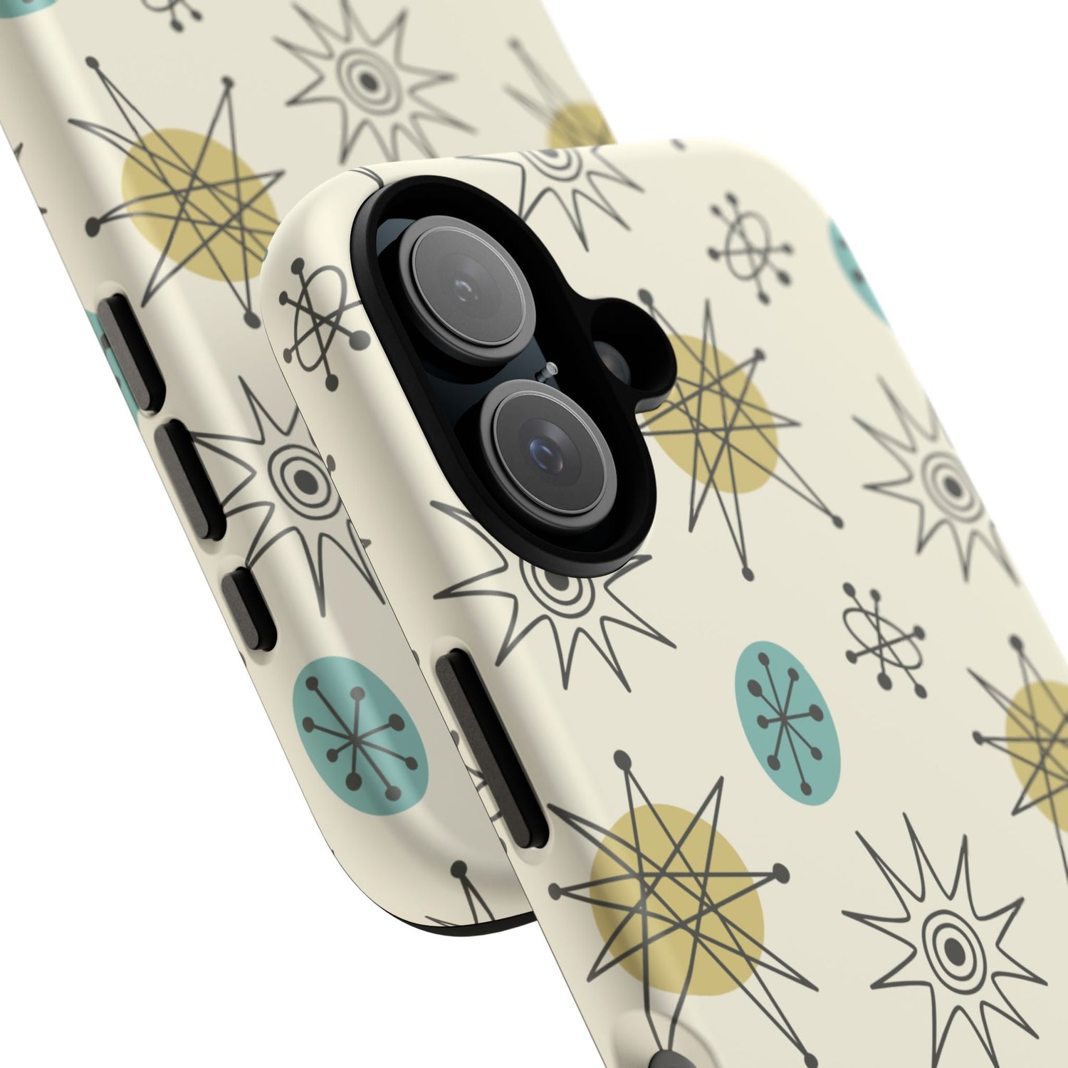 Kate McEnroe New York Franciscan Starburst Retro iPhone Case, Mid Century Modern Protective Phone CoverPhone Cases52605599350972136639