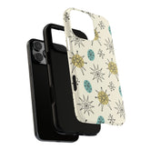 Kate McEnroe New York Franciscan Starburst Retro iPhone Case, Mid Century Modern Protective Phone CoverPhone Cases52605599350972136639