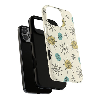 Kate McEnroe New York Franciscan Starburst Retro iPhone Case, Mid Century Modern Protective Phone CoverPhone Cases52605599350972136639