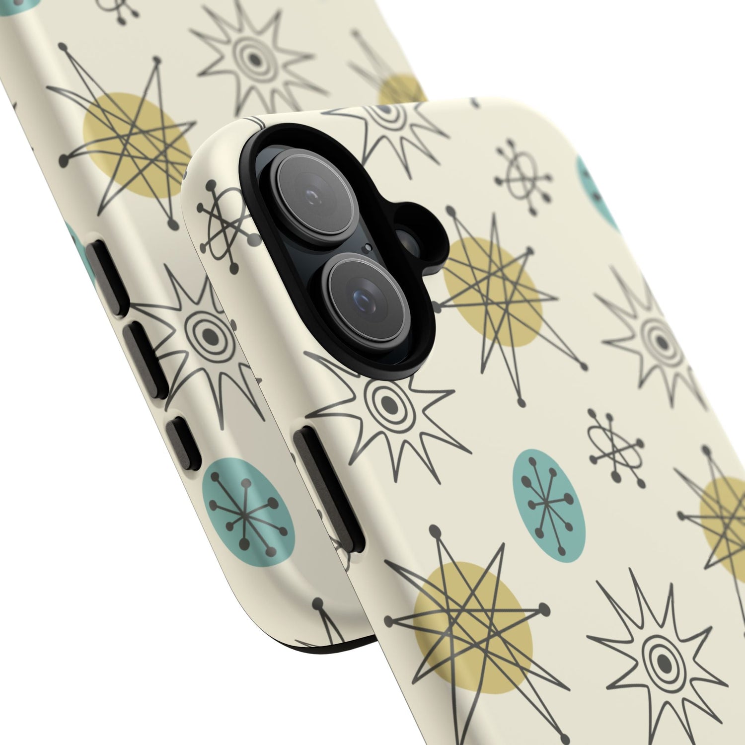 Kate McEnroe New York Franciscan Starburst Retro iPhone Case, Mid Century Modern Protective Phone CoverPhone Cases52605599350972136639