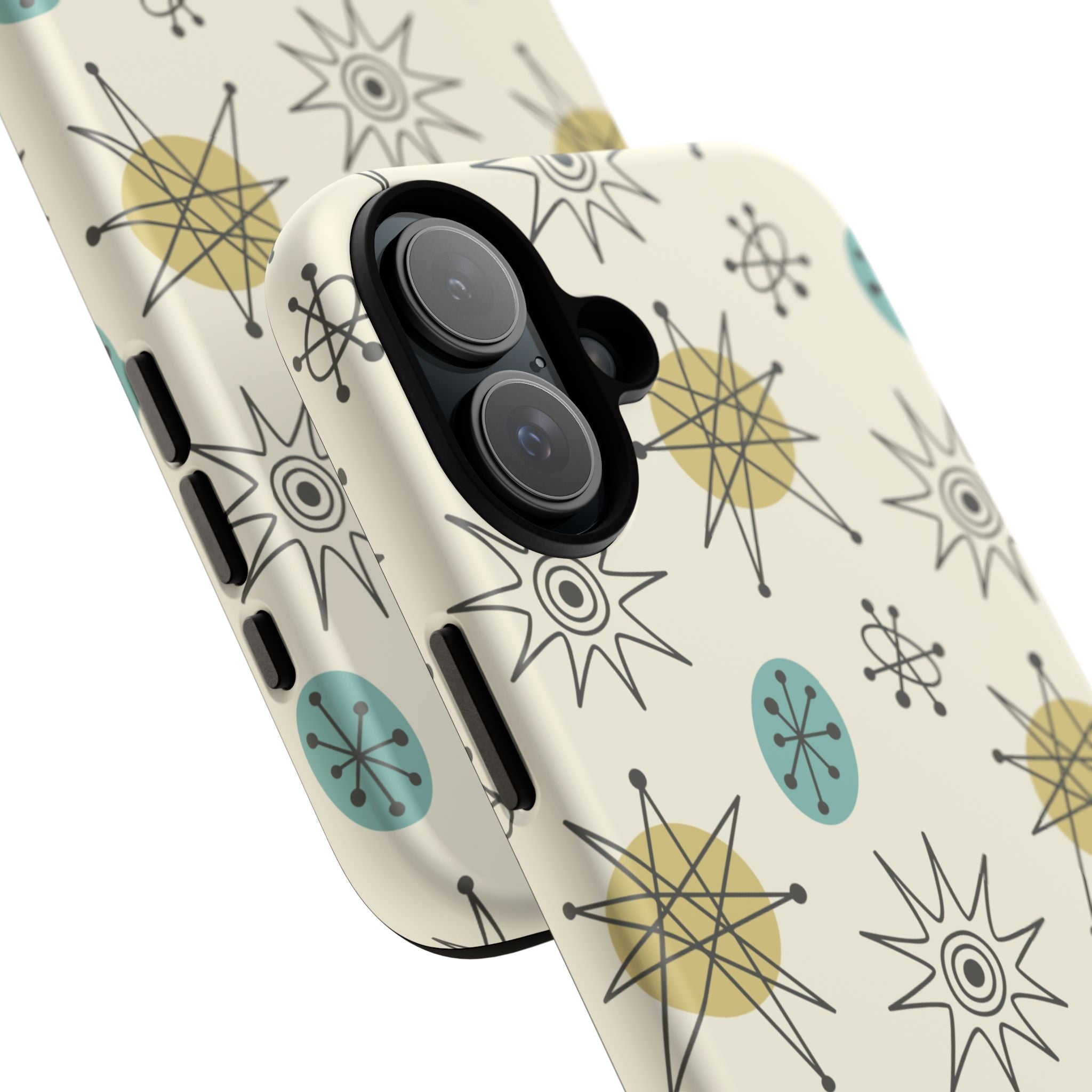 Kate McEnroe New York Franciscan Starburst Retro iPhone Case, Mid Century Modern Protective Phone CoverPhone Cases52605599350972136639