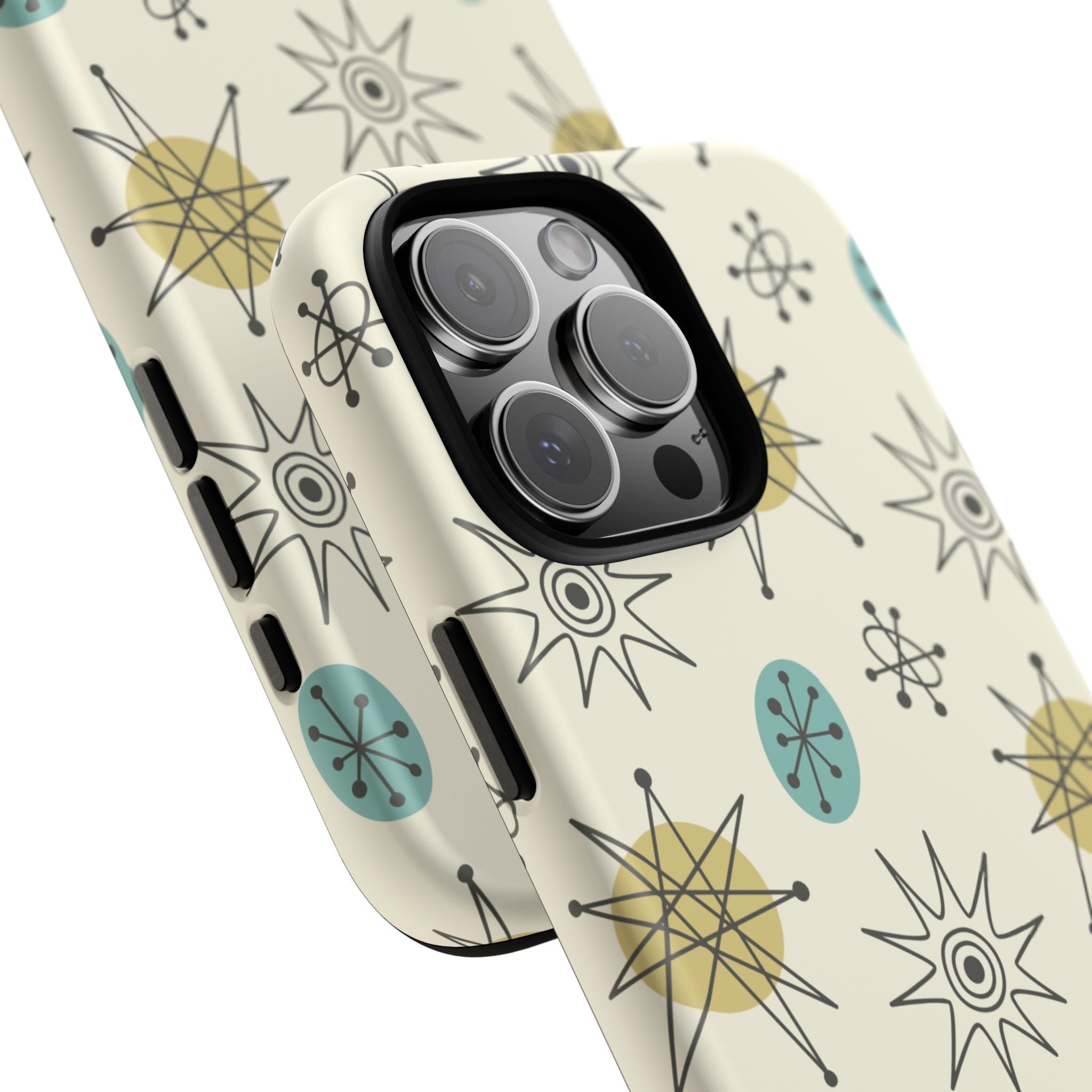Kate McEnroe New York Franciscan Starburst Retro iPhone Case, Mid Century Modern Protective Phone CoverPhone Cases52605599350972136639