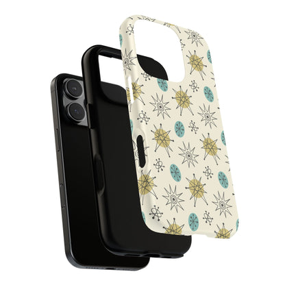Kate McEnroe New York Franciscan Starburst Retro iPhone Case, Mid Century Modern Protective Phone CoverPhone Cases52605599350972136639