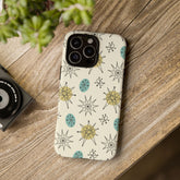 Kate McEnroe New York Franciscan Starburst Retro iPhone Case, Mid Century Modern Protective Phone CoverPhone Cases52605599350972136639