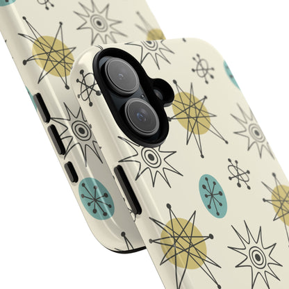 Kate McEnroe New York Franciscan Starburst Retro iPhone Case, Mid Century Modern Protective Phone CoverPhone Cases52605599350972136639