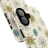 Kate McEnroe New York Franciscan Starburst Retro iPhone Case, Mid Century Modern Protective Phone CoverPhone Cases52605599350972136639