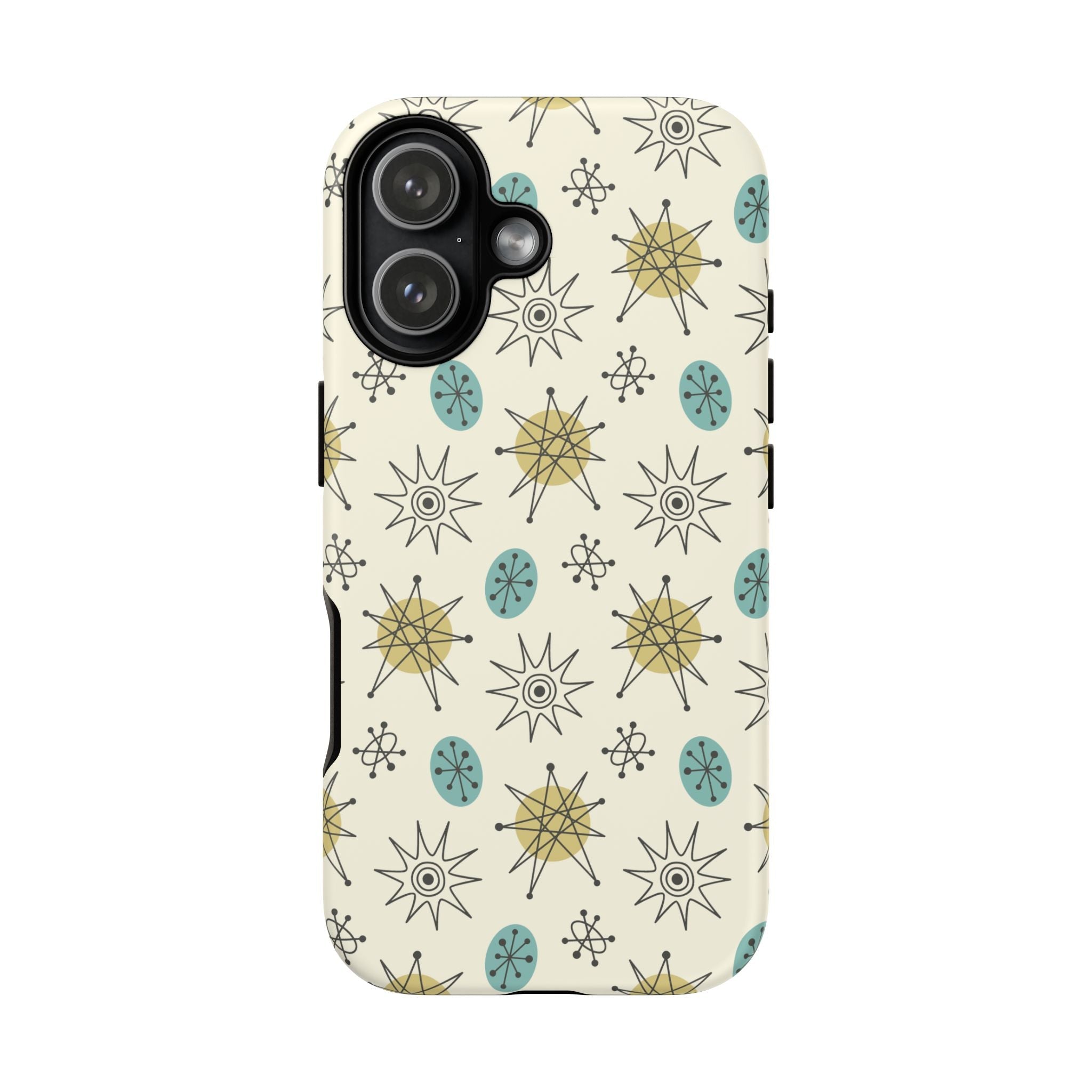 Kate McEnroe New York Franciscan Starburst Retro iPhone Case, Mid Century Modern Protective Phone CoverPhone Cases60306488844030295484