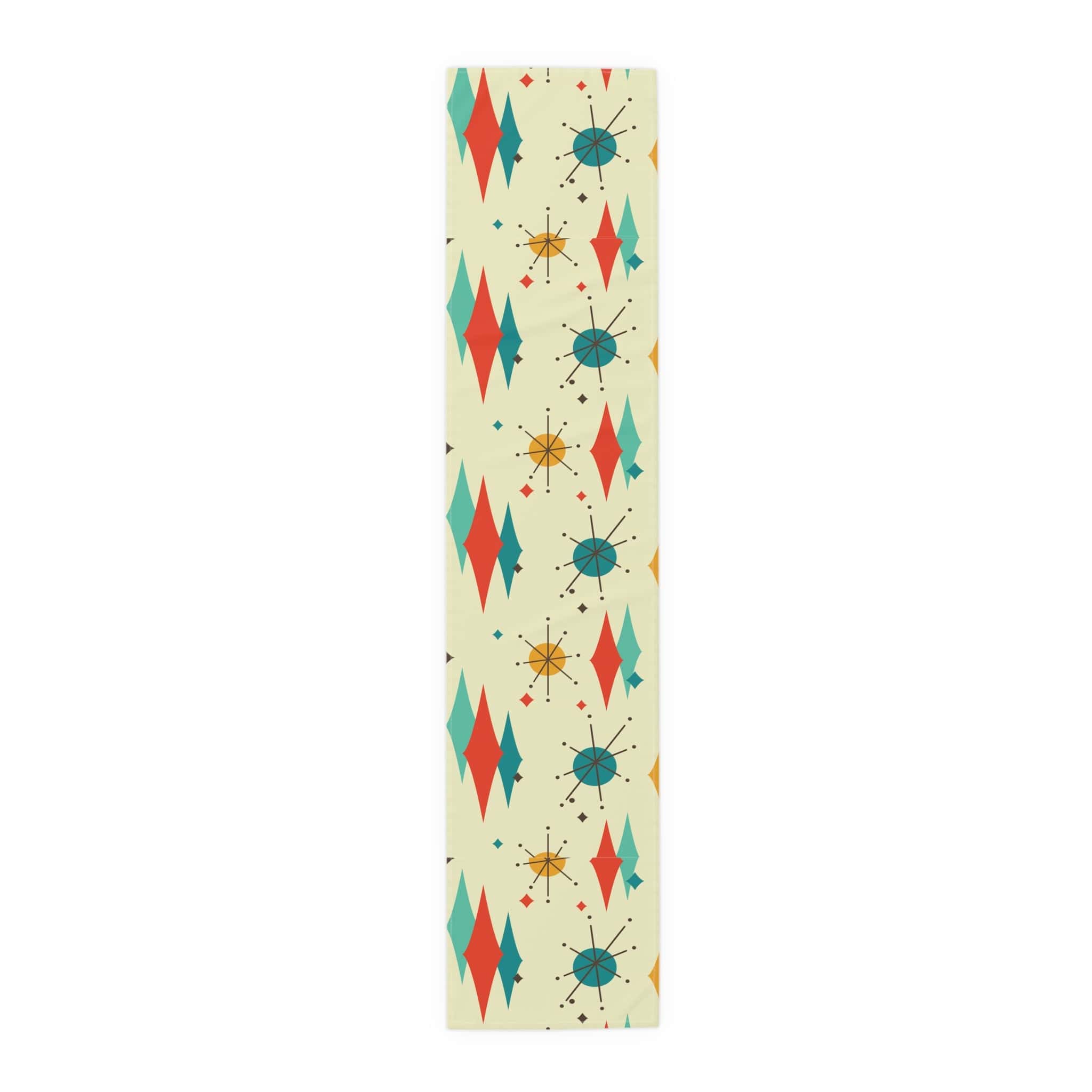 Kate McEnroe New York Franciscan Starburst Retro Mid Century Modern Table RunnerTable Runners13770019097504071027