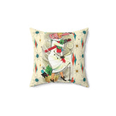 Kate McEnroe New York Franciscan Starburst Retro Vintage Kitsch Christmas Pillow, Mid Century Modern Holiday Throw CushionThrow Pillows33275795545009572431